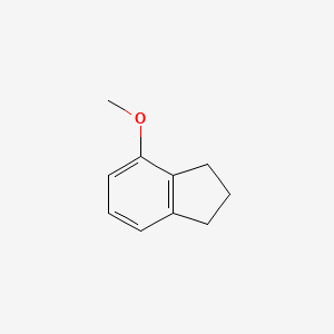 molecular formula C10H12O B11922878 4-methoxy-2,3-dihydro-1H-indene 