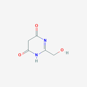 molecular formula C5H6N2O3 B11922891 6-hydroxy-2-(hydroxymethyl)pyrimidin-4(5H)-one CAS No. 1269292-41-2