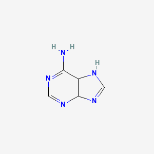 molecular formula C5H7N5 B11922970 5,7-Dihydro-4H-purin-6-amine 