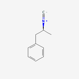 molecular formula C10H11N B11922977 (S)-1-methyl-2-phenylethyl isocyanide 