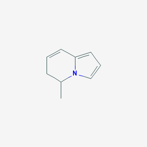 molecular formula C9H11N B11923148 5-Methyl-5,6-dihydroindolizine 