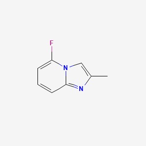 molecular formula C8H7FN2 B11923196 5-Fluoro-2-methylimidazo[1,2-a]pyridine 