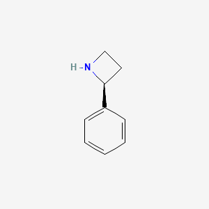 molecular formula C9H11N B11923242 (S)-2-phenylazetidine 