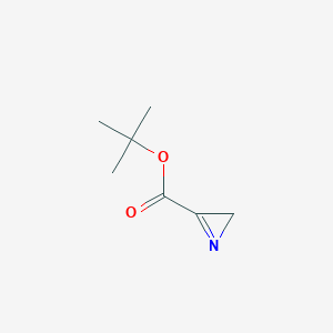 molecular formula C7H11NO2 B11923479 tert-butyl 2H-azirine-3-carboxylate CAS No. 215181-17-2