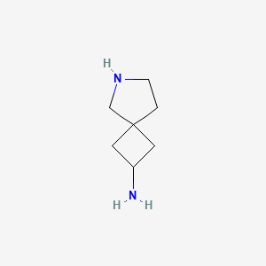 molecular formula C7H14N2 B11923588 6-Azaspiro[3.4]octan-2-amine 