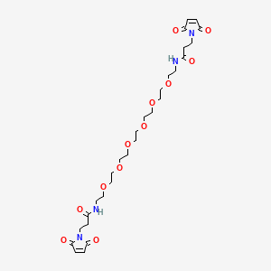 molecular formula C28H42N4O12 B1192361 Bis-Mal-PEG6 