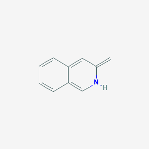 molecular formula C10H9N B11923682 3-Methylene-2,3-dihydroisoquinoline CAS No. 74488-22-5