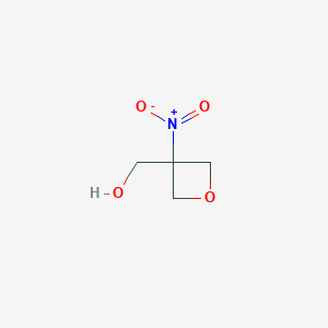 molecular formula C4H7NO4 B11923756 (3-Nitrooxetan-3-yl)methanol CAS No. 1305208-05-2