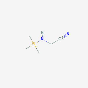 molecular formula C5H12N2Si B11923851 [(Trimethylsilyl)amino]acetonitrile CAS No. 120093-63-2