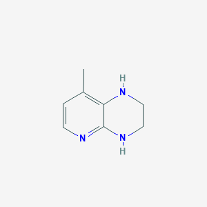 molecular formula C8H11N3 B11924002 8-Methyl-1,2,3,4-tetrahydropyrido[2,3-b]pyrazine CAS No. 1260847-57-1