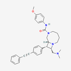 molecular formula C33H38N4O2 B1192406 BRD7929 