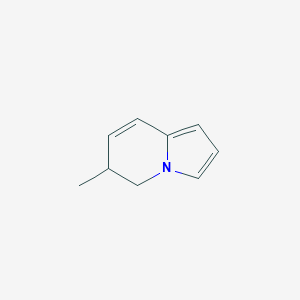 molecular formula C9H11N B11924077 6-Methyl-5,6-dihydroindolizine 