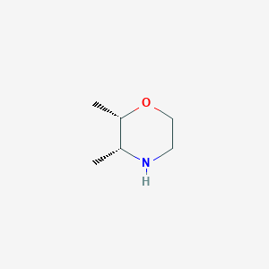 molecular formula C6H13NO B11924093 (2S,3R)-2,3-dimethylmorpholine 