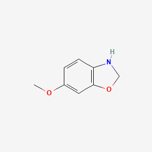 molecular formula C8H9NO2 B11924116 6-Methoxy-2,3-dihydrobenzo[d]oxazole 