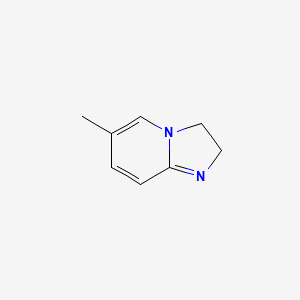 molecular formula C8H10N2 B11924259 6-Methyl-2,3-dihydroimidazo[1,2-a]pyridine 