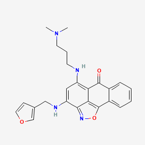molecular formula C24H24N4O3 B1192429 C620-0696 