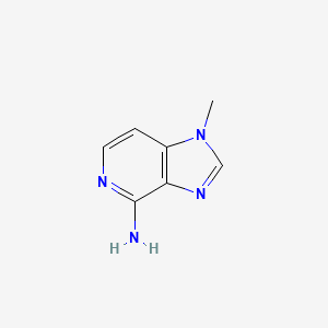 molecular formula C7H8N4 B11924339 1-Methyl-1H-imidazo[4,5-c]pyridin-4-amine CAS No. 90012-81-0