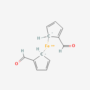 molecular formula C12H10FeO2 B11924435 1,1'-Diformylferrocen 