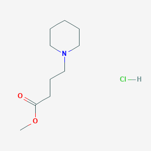 molecular formula C10H20ClNO2 B11924454 Methyl 4-(piperidin-1-yl)butanoate hydrochloride CAS No. 103274-90-4