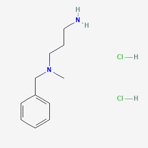 molecular formula C11H20Cl2N2 B11924580 N1-Benzyl-N1-methylpropane-1,3-diamine dihydrochloride CAS No. 1018815-38-7