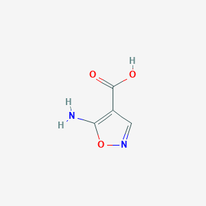 molecular formula C4H4N2O3 B11924692 5-Aminoisoxazole-4-carboxylic acid 