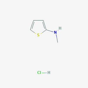 molecular formula C5H8ClNS B11924773 N-Methylthiophen-2-amine hydrochloride 