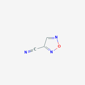 molecular formula C3HN3O B11924785 1,2,5-Oxadiazole-3-carbonitrile 