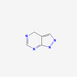 molecular formula C5H4N4 B11924807 4H-Pyrazolo[3,4-d]pyrimidine CAS No. 271-76-1