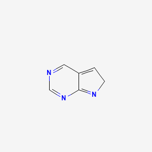 molecular formula C6H5N3 B11924856 6H-Pyrrolo[2,3-d]pyrimidine CAS No. 271-69-2