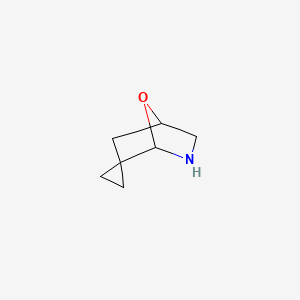 molecular formula C7H11NO B11924903 Spiro[cyclopropane-1,6-[7]oxa[2]azabicyclo[2.2.1]heptane] 
