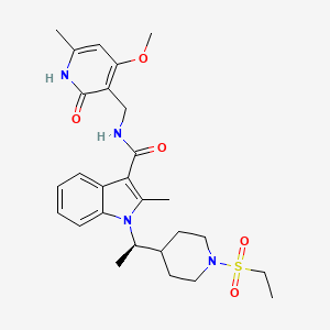 molecular formula C27H36N4O5S B1192499 CPI-169 