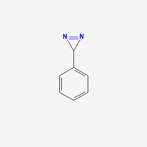 molecular formula C7H6N2 B11925044 3-phenyl-3H-diazirine CAS No. 42270-91-7