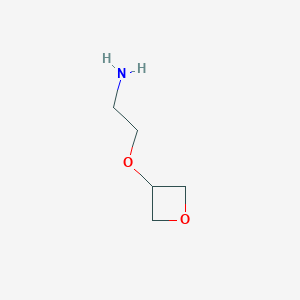molecular formula C5H11NO2 B11925056 2-(Oxetan-3-yloxy)ethanamine CAS No. 1556053-94-1