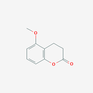 molecular formula C10H10O3 B11925057 5-Methoxychroman-2-one 
