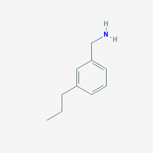 molecular formula C10H15N B11925068 (3-Propylphenyl)methanamine CAS No. 110207-96-0