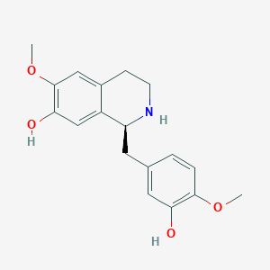 molecular formula C18H21NO4 B119251 (S)-Norreticuline CAS No. 4781-58-2