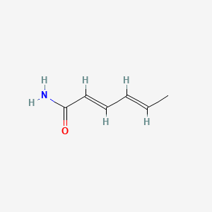 molecular formula C6H9NO B11925147 Sorbamide CAS No. 821-00-1