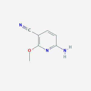 molecular formula C7H7N3O B11925234 6-Amino-2-methoxynicotinonitrile CAS No. 1805395-06-5