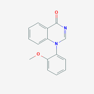 molecular formula C15H12N2O2 B11925351 1-(2-Methoxyphenyl)quinazolin-4(1H)-one 