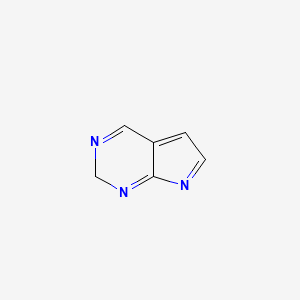 molecular formula C6H5N3 B11925407 2H-Pyrrolo[2,3-d]pyrimidine CAS No. 326-98-7