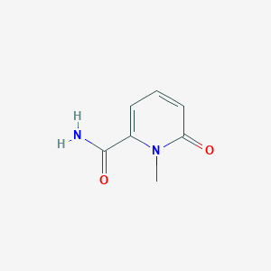 molecular formula C7H8N2O2 B11925476 1-Methyl-6-oxo-1,6-dihydropyridine-2-carboxamide CAS No. 61272-29-5