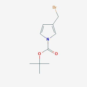 molecular formula C10H14BrNO2 B11925548 1-Boc-3-(bromomethyl)pyrrole 