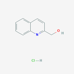 molecular formula C10H10ClNO B11925552 Quinolin-2-ylmethanol hydrochloride CAS No. 26315-73-1