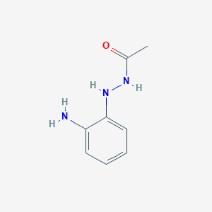 molecular formula C8H11N3O B11925559 n'-(2-Aminophenyl)acetohydrazide CAS No. 6299-91-8