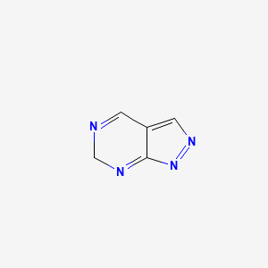 molecular formula C5H4N4 B11925650 6H-Pyrazolo[3,4-d]pyrimidine CAS No. 271-77-2