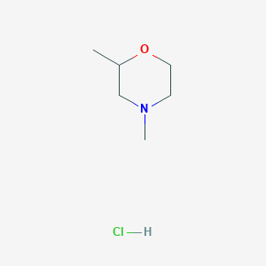 molecular formula C6H14ClNO B11925651 2,4-Dimethylmorpholine hydrochloride 