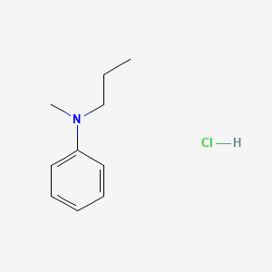 molecular formula C10H16ClN B11925663 N-methyl-N-propylaniline hydrochloride 