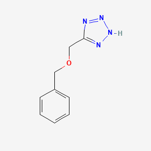 molecular formula C9H10N4O B11925667 5-[(Benzyloxy)methyl]-2H-tetrazole 