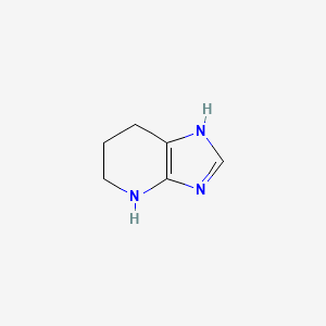 molecular formula C6H9N3 B11925730 4,5,6,7-Tetrahydro-3H-imidazo[4,5-b]pyridine CAS No. 933701-76-9