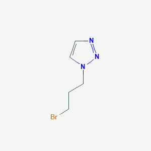 molecular formula C5H8BrN3 B11925739 1-(3-Bromopropyl)-1,2,3-triazole 
